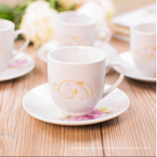 Haonai bone china tea cup set bone china coffee cup set with saucer bone china coffee set with customized design